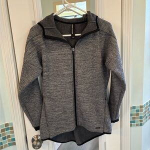 Mondetta Women’s Gray Full-Zip Hoodie